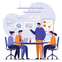 Business Team Presentation Global Data Analysis Meeting