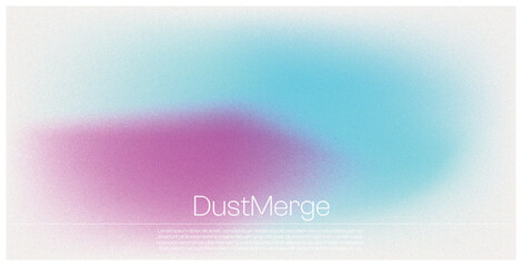 Abstract DustMerge Art: An ethereal artwork features a soft, hazy blend of cyan and magenta hues. This artistic fusion creates a sense of subtle gradients and textures.