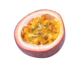 passion fruit on white