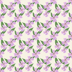 seamless pattern with flowers for wallpaper, fabric,wrapping paper,notebook cover,clothing,backdrop and stationary.
