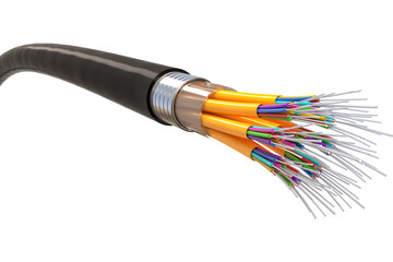 cable on white background