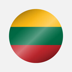 Obraz premium lithuania flag 1