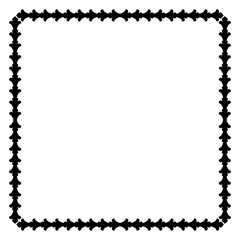 Vintage Ornamental Frame – Elegant Black Border,  JPG, 300 DPI 