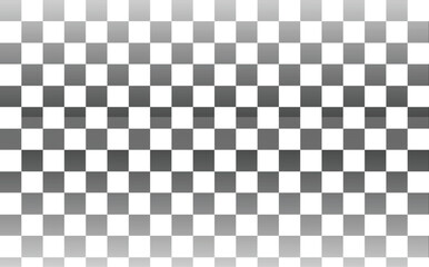 Black and white checkered seamless pattern. Endless background.