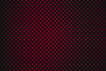 Red Halftone Dotted Background