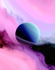 Space Planet Nebula Image