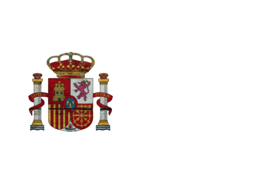 Formal heraldic Spanish coat of arms