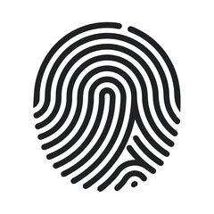 Showcasing Create Bold Stroke Minimalist Fingerprint Vibrant Premium Digital Asset
