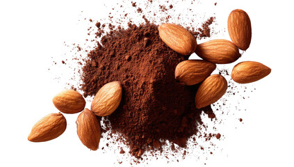 Almond and cocoa powder spread