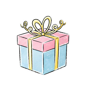 gift box isolated on white