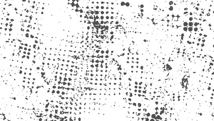 Grunge ink stamp texture vintage distressed overlay vector background for retro abstract poster design