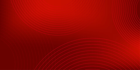 Abstract red gradient background with line effect. abstract geometric layer for dynamic backdrop modern design. circle effect Memphis trendy vector illustration design background For Futuristic Ad.