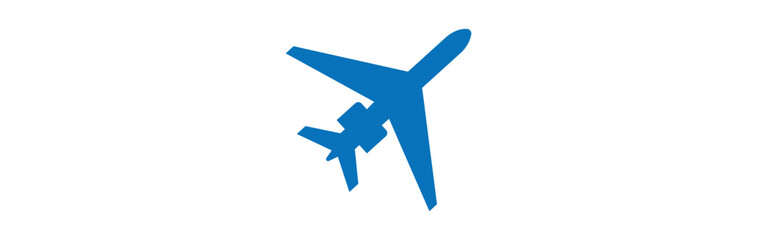 Obraz premium Simple vector illustration of a plane eps 10