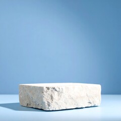 White Stone Display Platform