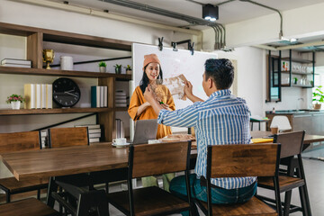 Startup Team Brainstorming Innovative Eco-Friendly Packaging Solutions