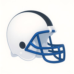 Fototapeta premium Football Helmet Mockup