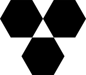 black and white abstract