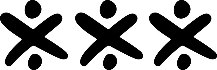 black and white abstract