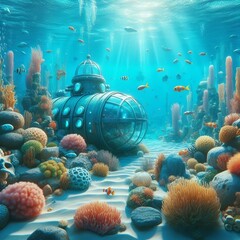 Underwater Summer &ndash; Ocean domes coral farms and submarine adve