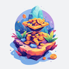 Treasure Logo Design Very Cool