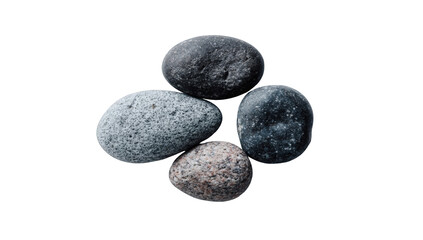Four stones arranged in a circular pattern