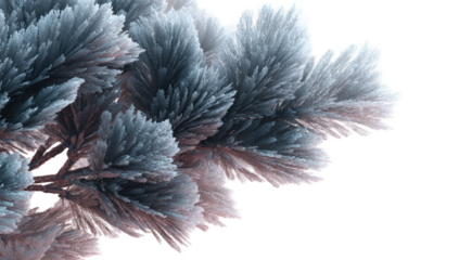 Abstract floral, soft color blend