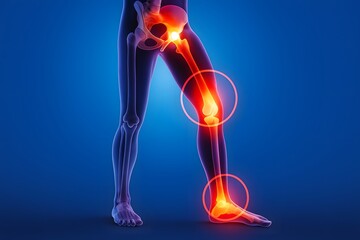 Human body pain in a human skull