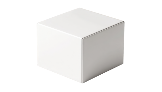 Simple white cube graphic (1)