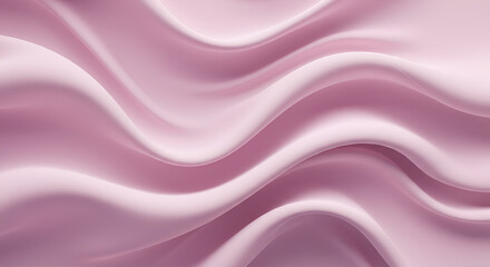 Obraz premium Gentle Waves: A Captivating Abstract Display of Soft Pink Fabric Texture