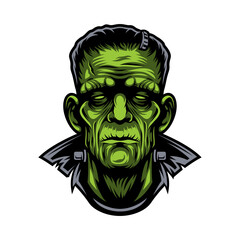 vector illustration of a skull