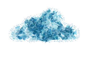 Abstract cloud graphic