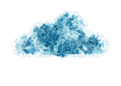 Abstract cloud graphic