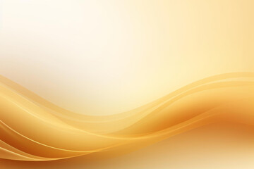 Soft golden waves create serene and elegant background, perfect for various designs