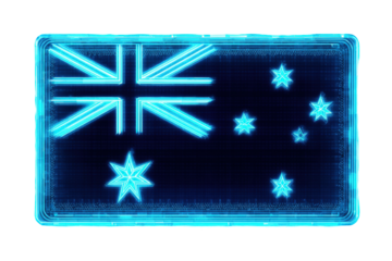 Digital Australian Flag