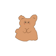 brown bear cartoon