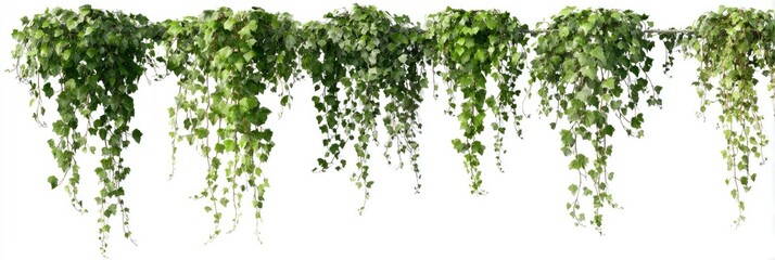 Hanging ivy greenery cascade