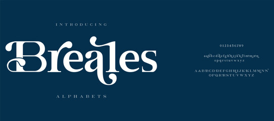 Modern abstract digital tech font. Logo creative font, type, technology, movie, digital, music, movie. Font and illustration in vector format.