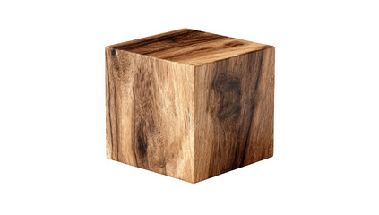 Wooden cube, perfect form
