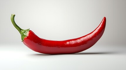 Healthy Red Chili With Drops High Resolution Picture