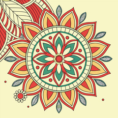 Mandala vector illustration