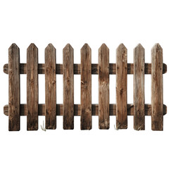 Obraz premium Wooden picket fence
