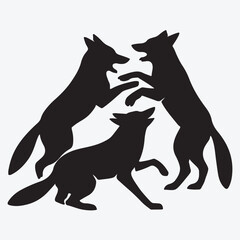 Abstract geometric pattern with vibrant color palette and clean lines