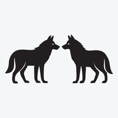 Vibrant abstract geometric shapes with bold color palette and clean lines