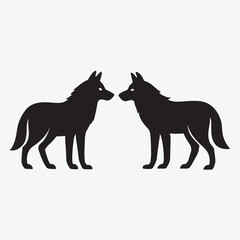 Abstract geometric design with vibrant color palette and clean lines