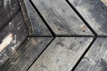 wooden planks, wooden seats, wood texture