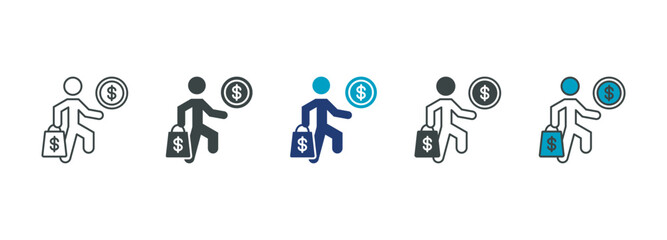 Consumer Icon Pack in Multiple Styles