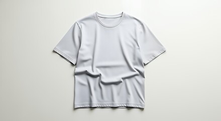 Plain White T Shirt Casual Short Sleeve Cotton Basic Top for Men or Women