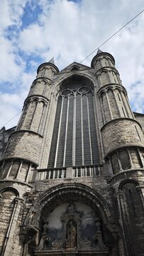 Vertical Travel Photography of Ghent, Belgium &ndash; Medieval Canals, Castles and Historic Architecture