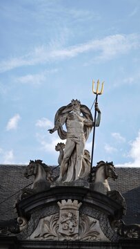 Vertical Travel Photography of Ghent, Belgium &ndash; Medieval Canals, Castles and Historic Architecture