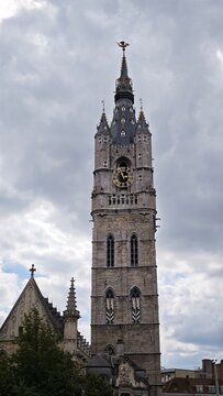 Vertical Travel Photography of Ghent, Belgium &ndash; Medieval Canals, Castles and Historic Architecture